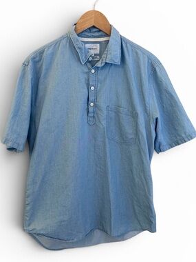 Norse Projects Osvald Short-Sleeve Button-Down Pocket Shirt Men’s Size XL